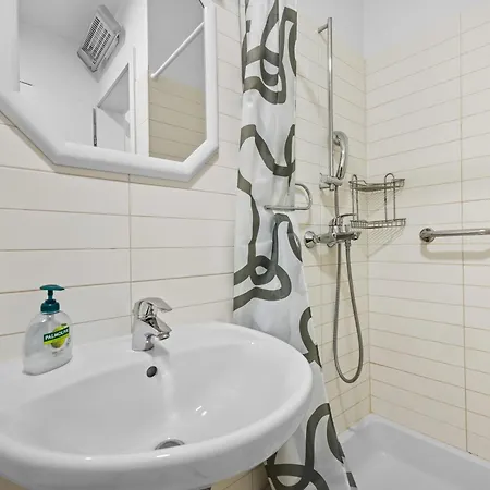 Charming White With Balcony And Parking Apartment *